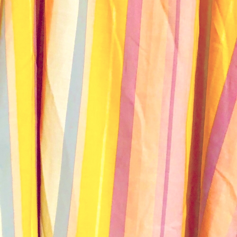 NWT TORRID HALTER CAMI - GAUZE STRIPE PASTEL - Picture 2 of 5